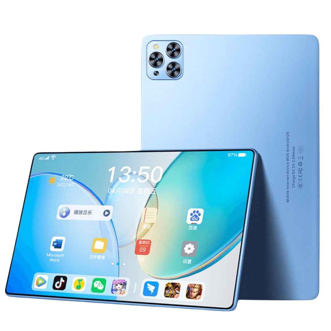 10.1 Inch Tablet Pc 4GB RAM Android 12.0 Tablet PC MTK6762 Processor ROM 4G Network For Business Education Gaming PC