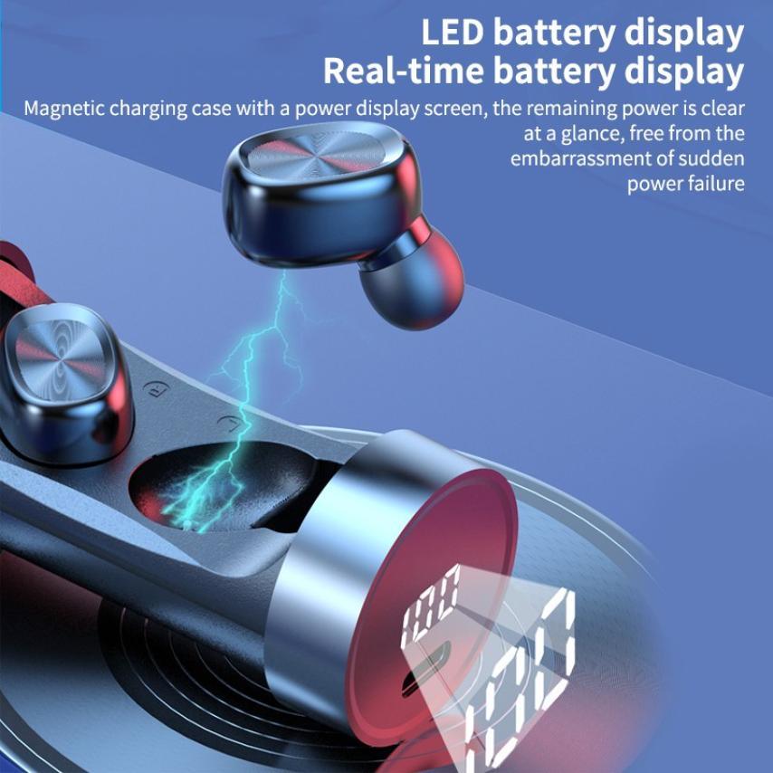 Wireless Bluetooth Earbuds with Microphone & Touch Controls