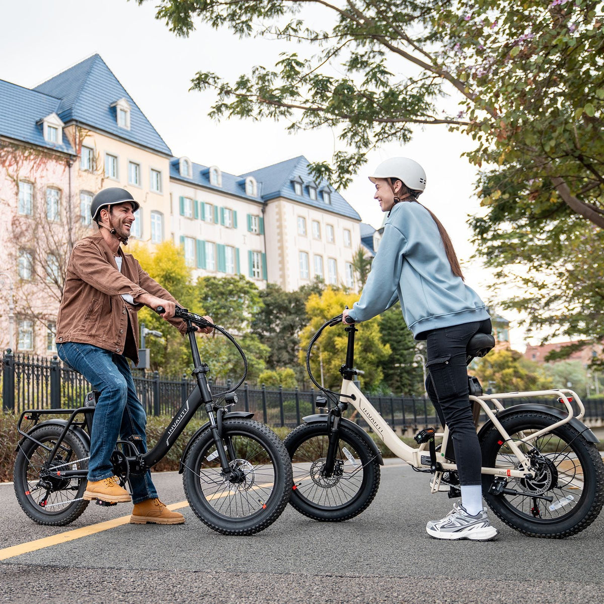 INVANTI EB11 Electric Bike 500W Folding Bike 48V 10.4AH 7S Shimano Electric Bicycle